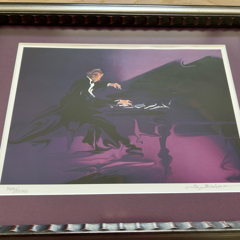 ‘Concerto’ Piano Framed Art by Steve Bloom